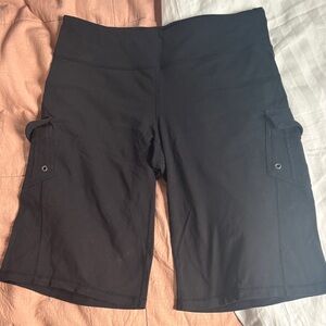 Athleta Black Cargo Shorts